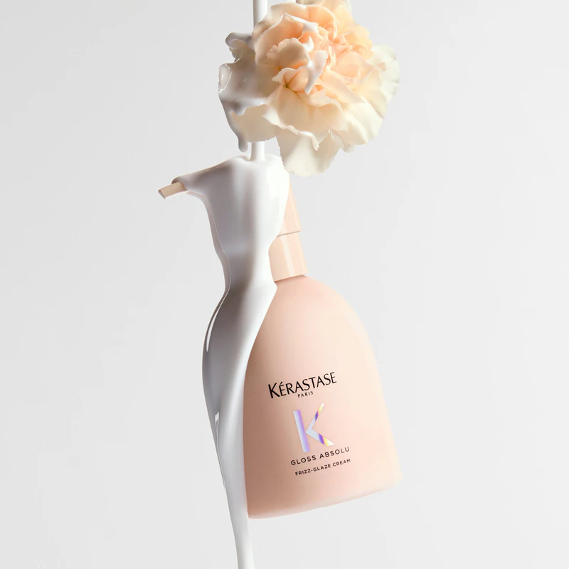 Stylingový krém proti krepovateniu vlasov Kérastase Gloss Absolu Frizz - Glaze Cream