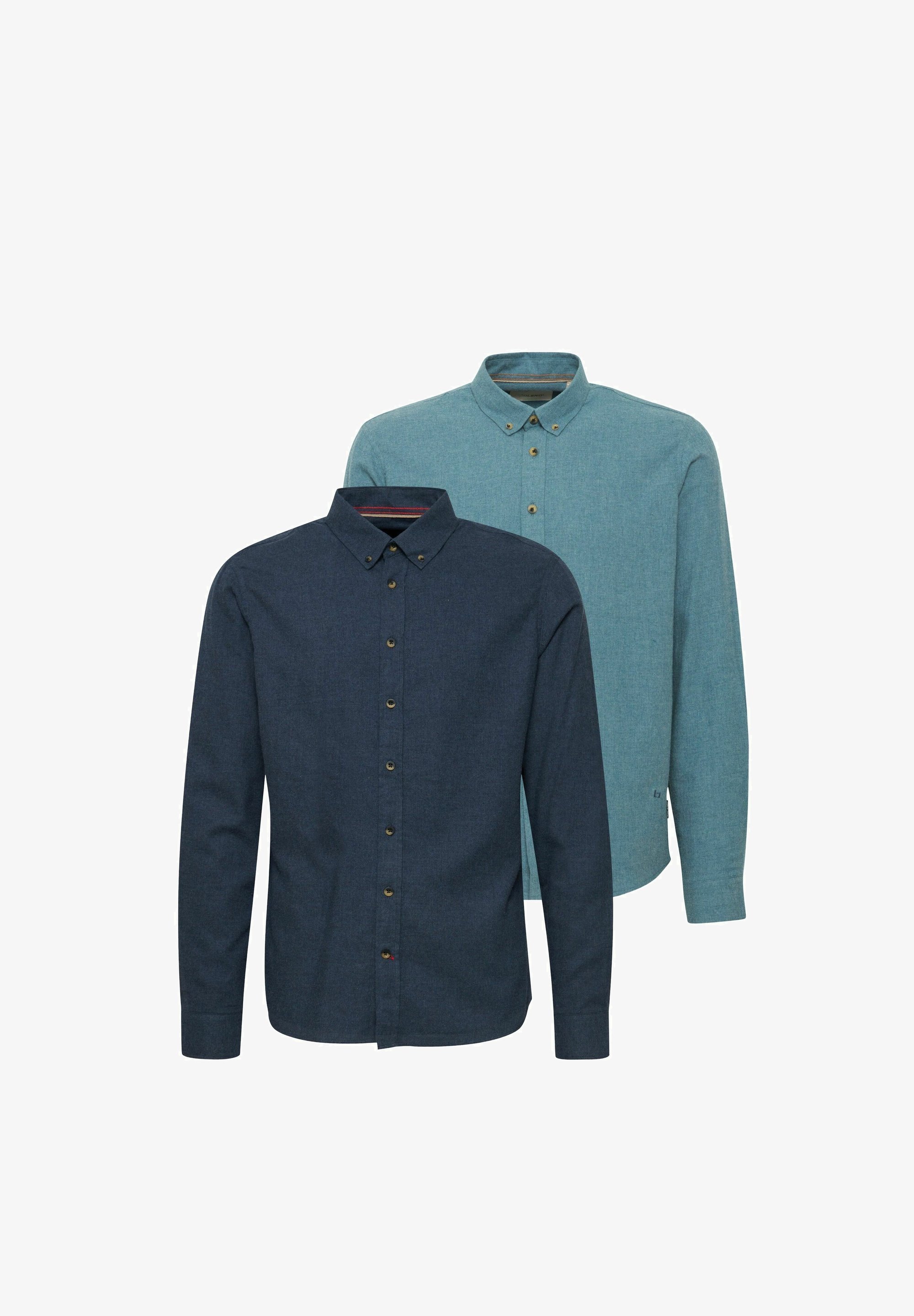 Blend BHSHIRT 2er-Pack - Hemd - Bluestone Kleidblau