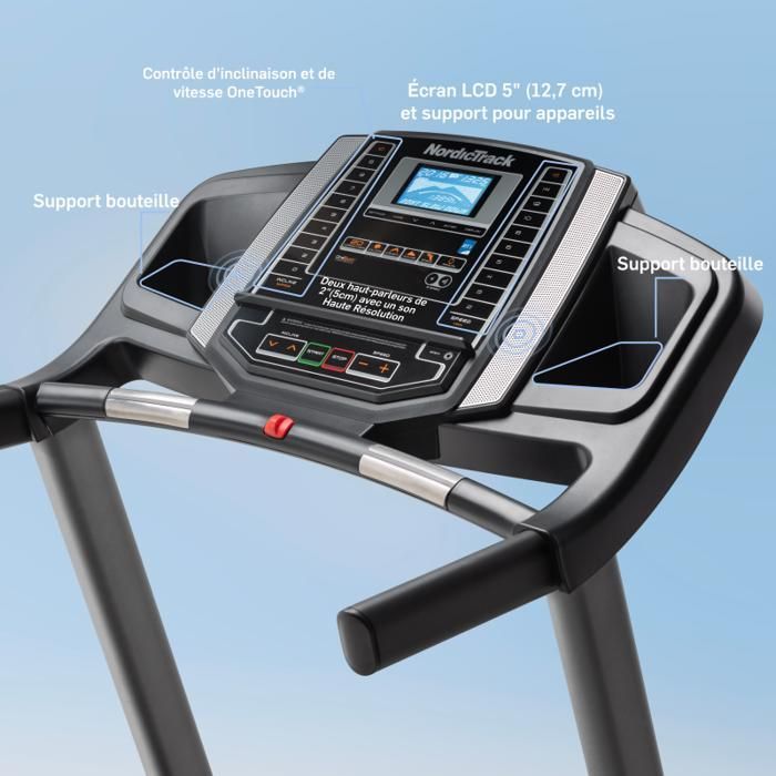 Tapis de course T 6.5 S Connecté iFIT/ 16 km/h / Inclinaison 0 - 10%