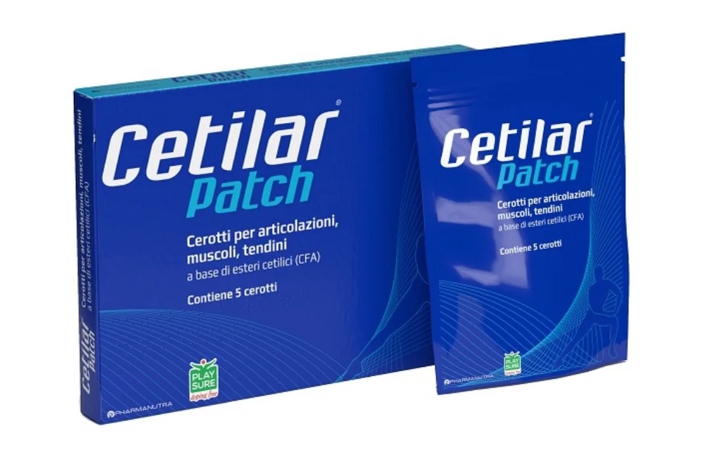 CETILAR Einwegpflaster, 5 Stück, für Gelenke, Muskeln und Sehnen