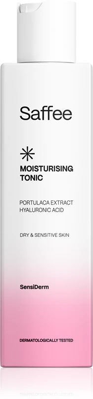 Hydratačné tonikum Saffee SensiDerm pre suchú a citlivú pleť