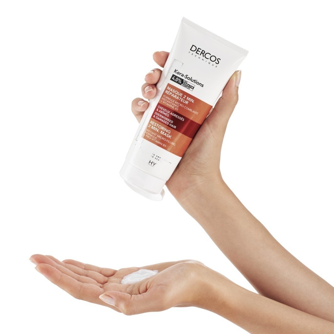 Vichy vlasová maska Dercos Technique Kera-Solutions regeneračná 2-minútová maska - 200 ml