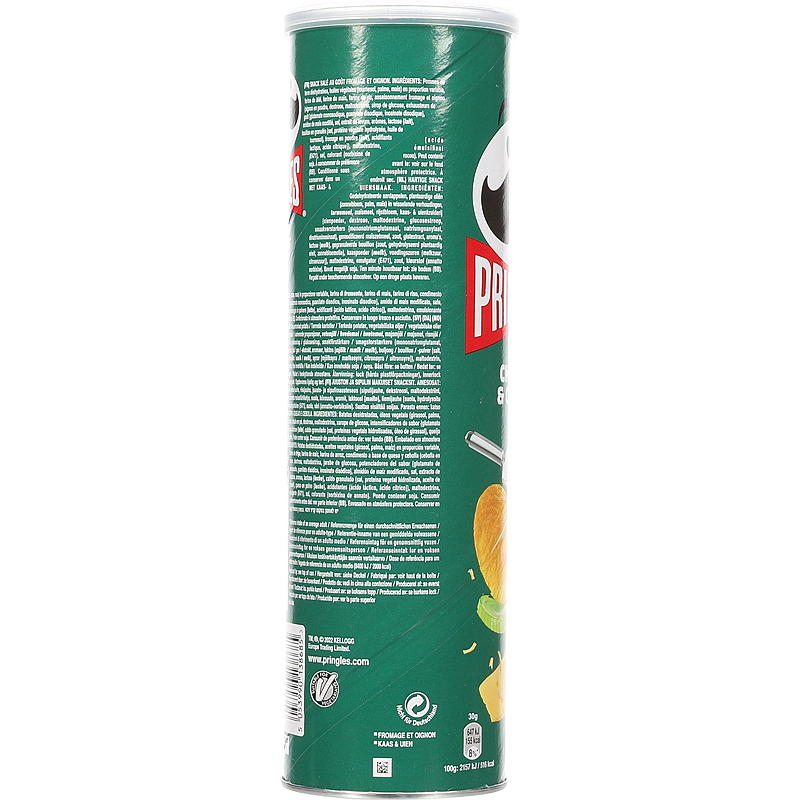 Pringles Pringles 200 g, ost og løk