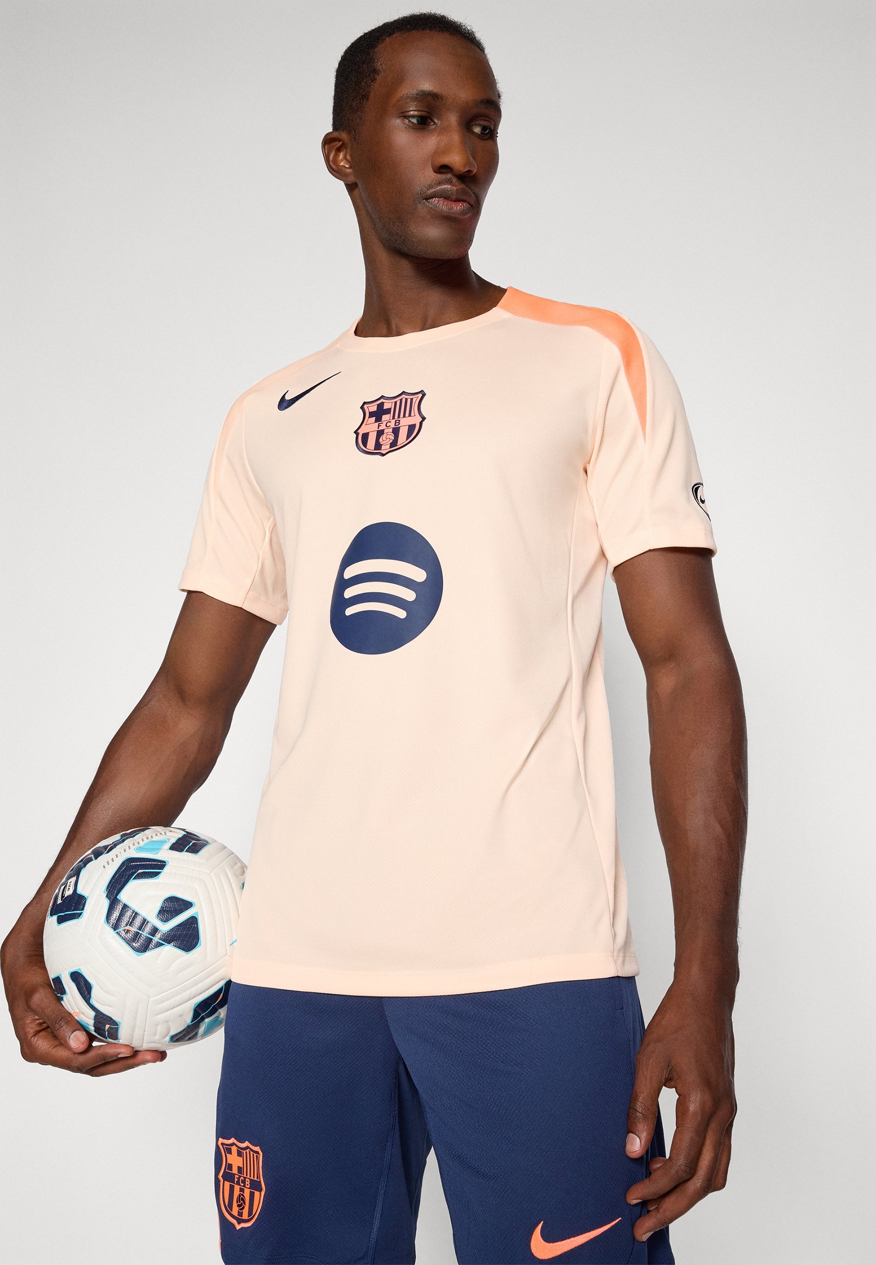 Maglia da club Nike Performance FC BARCELONA STRIKE - tinta cremisi/mango brillante/blu notte
