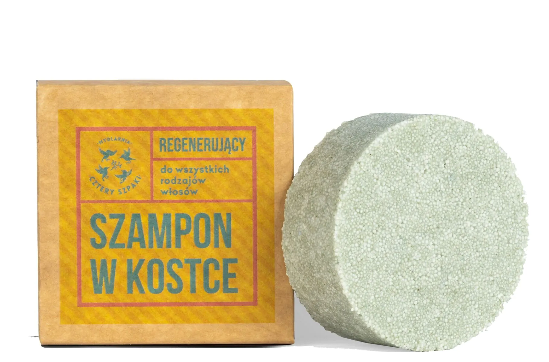 Mydlarnia Cztery Szpaki Szampon w Kostce Regenerujący Wszystkie Rodzaje Włosów