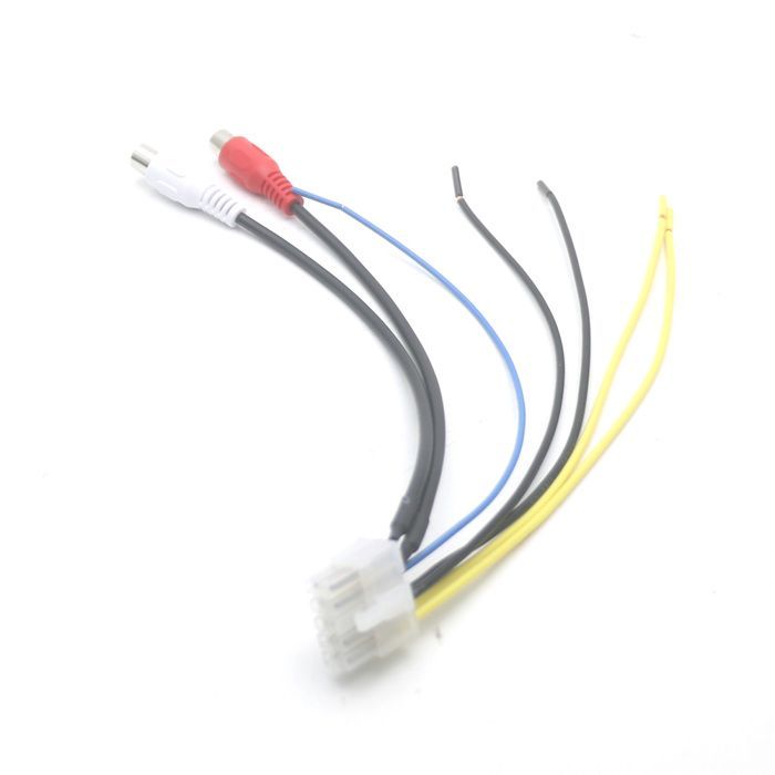 Adaptador de arnés de alimentación para subwoofer RCA de 10 pines