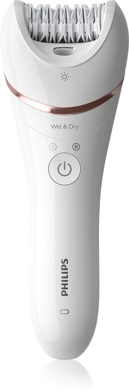 Philips Epilator Series 8000 BRE740/10 mitrās un sausās epilācijas ierīce sievietēm