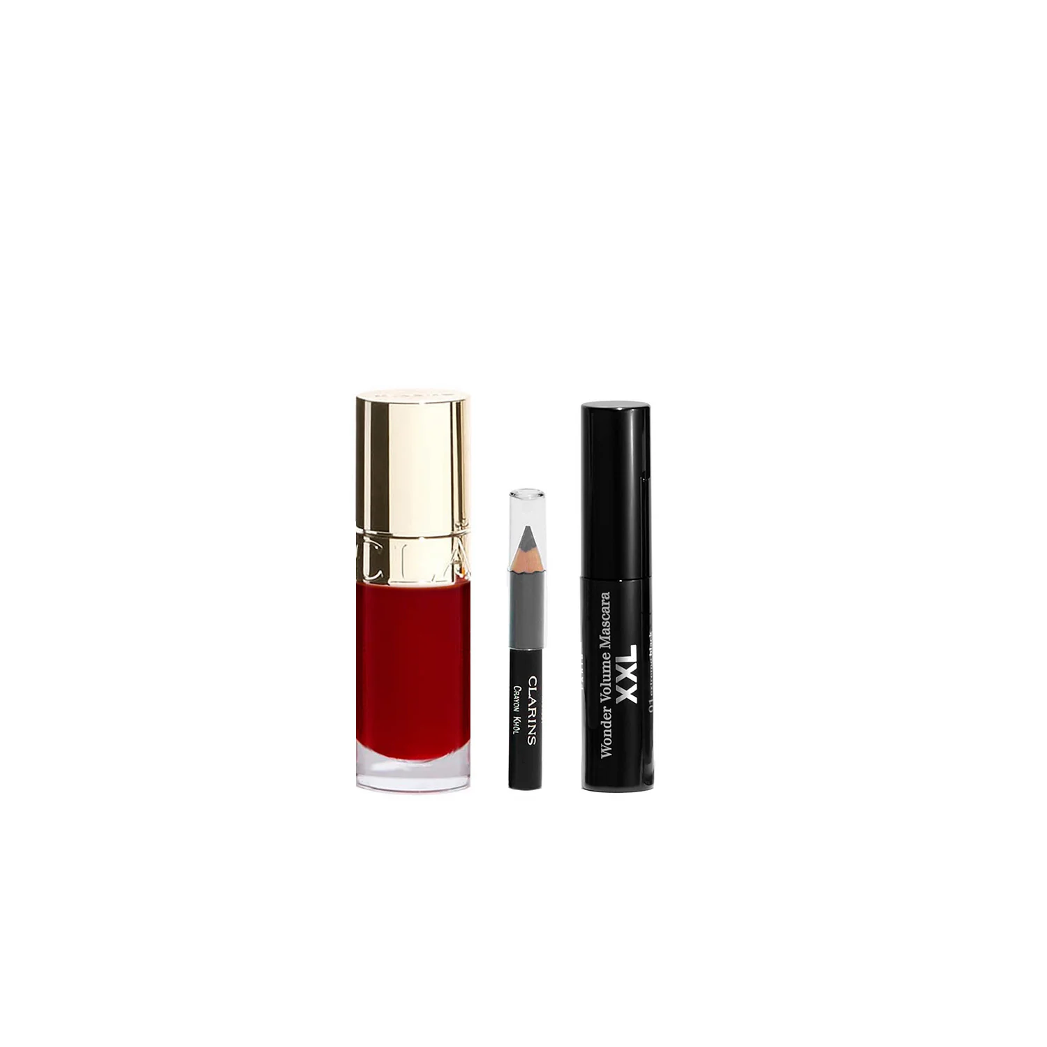 Occhi COFANETTO Make-up: Lip Oil, Mascara Wonder Volume XXL e Crayon Khôl - Cofanetto Make Up, Gloss, Mascara, Matita occhi
