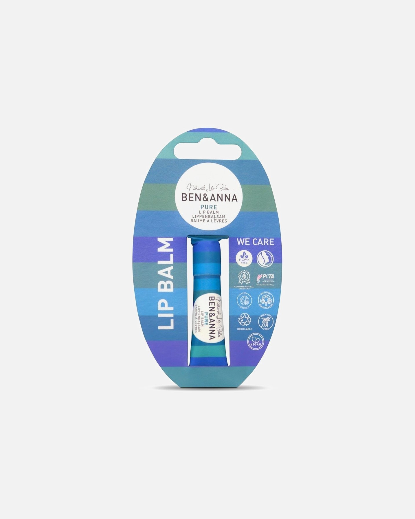 Ben & Anna Lippenbalsam Pure - 9 g