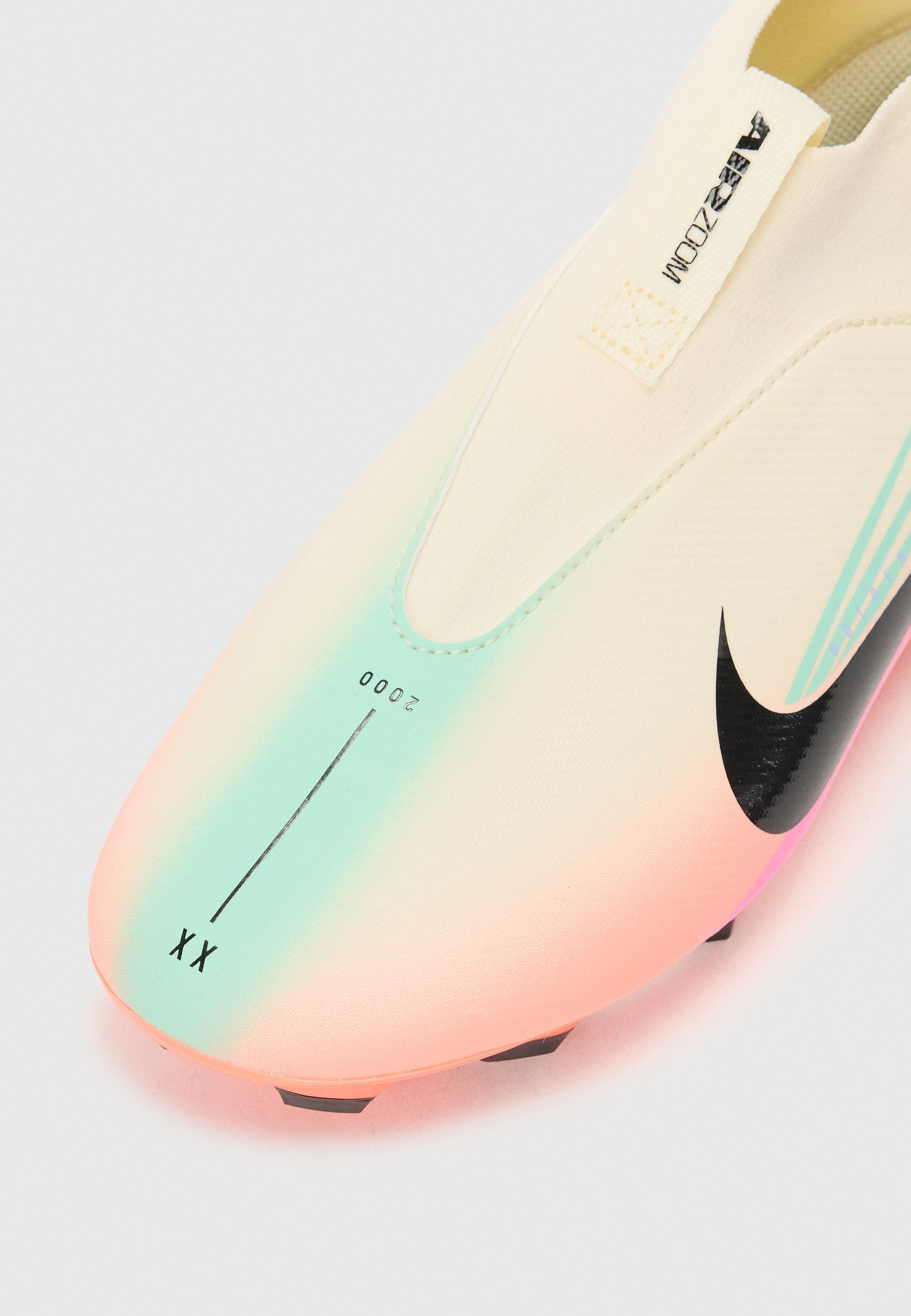 Nike Performance UNISEX - Voetbalschoenen voor stevige ondergrond - licht ivoor/zwart