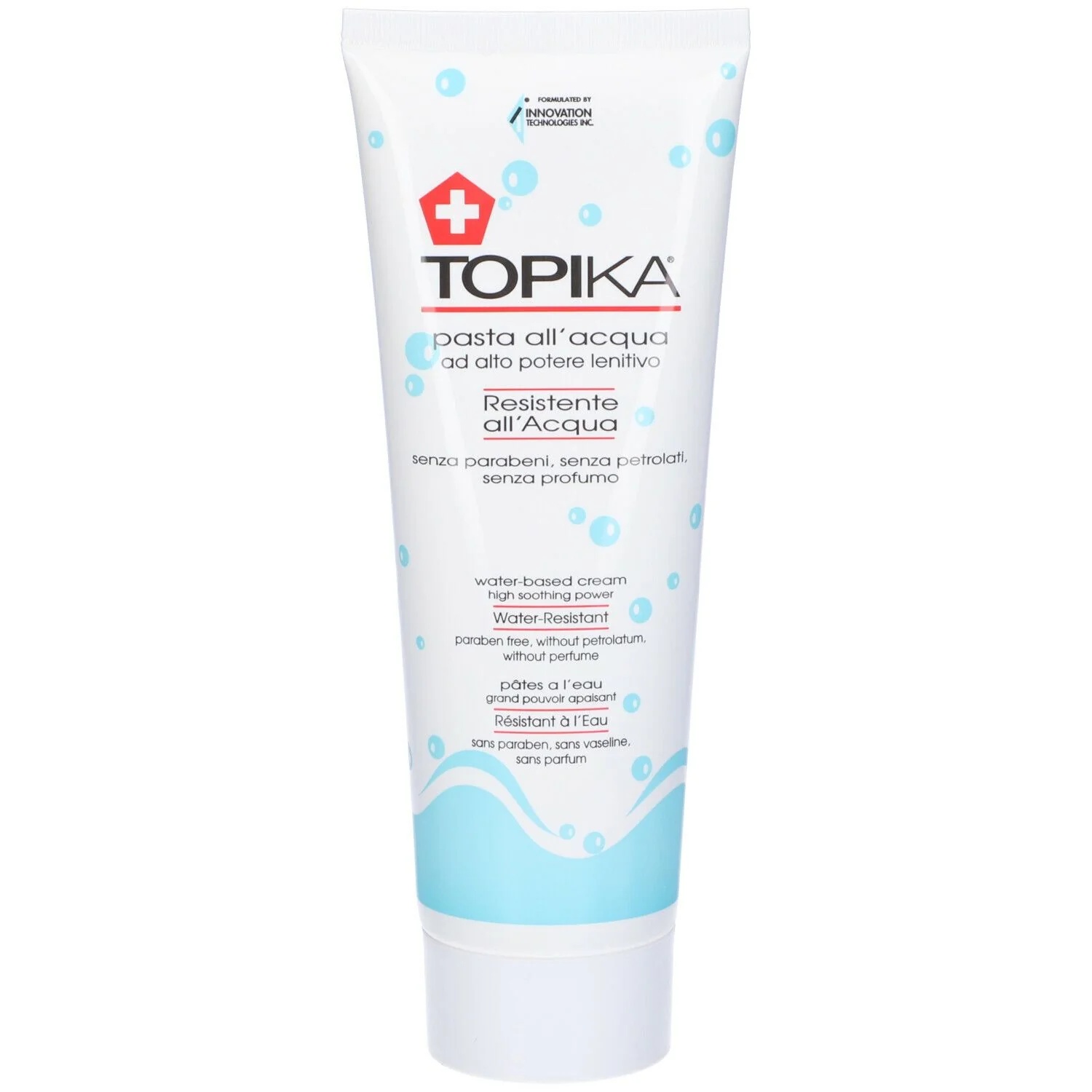 Topika tandpasta op waterbasis 250 ml verzachtend