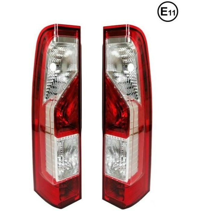 Luces traseras derecha e izquierda para Renault Master Opel Movano 2010+ E11 ABS
