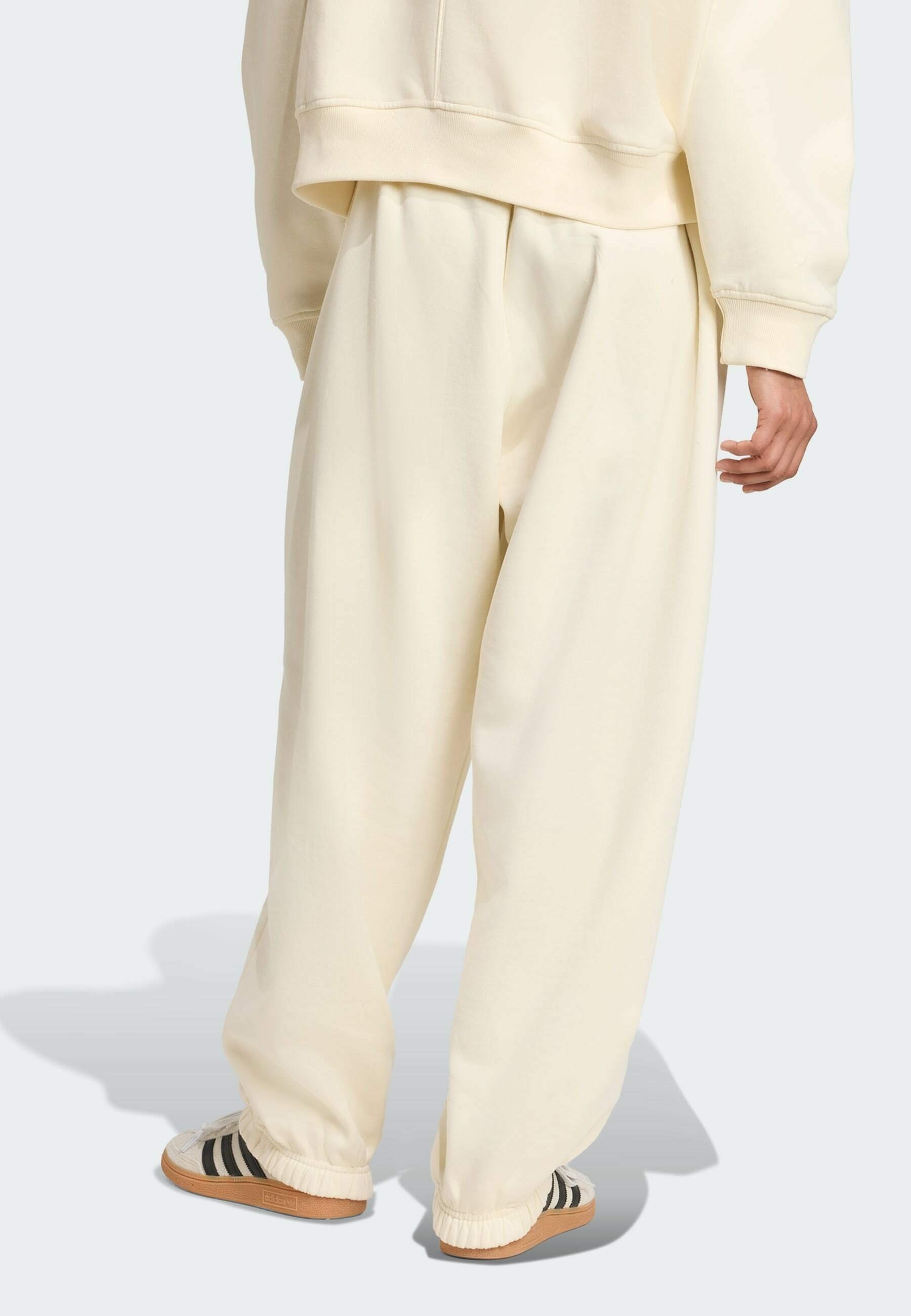 adidas Originals ESSENTIALS LINEAR JOGGER - Pantaloni della tuta - bianco crema