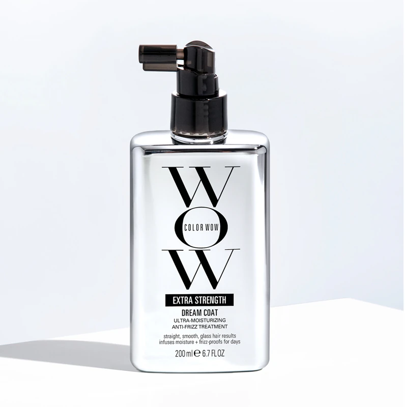 Spray antifrizz extra forte Color WOW Dream Coat para cabelos cacheados