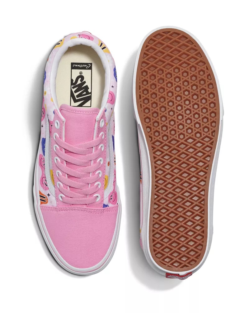 Customs Image Library Smiley Old Skool Shoe