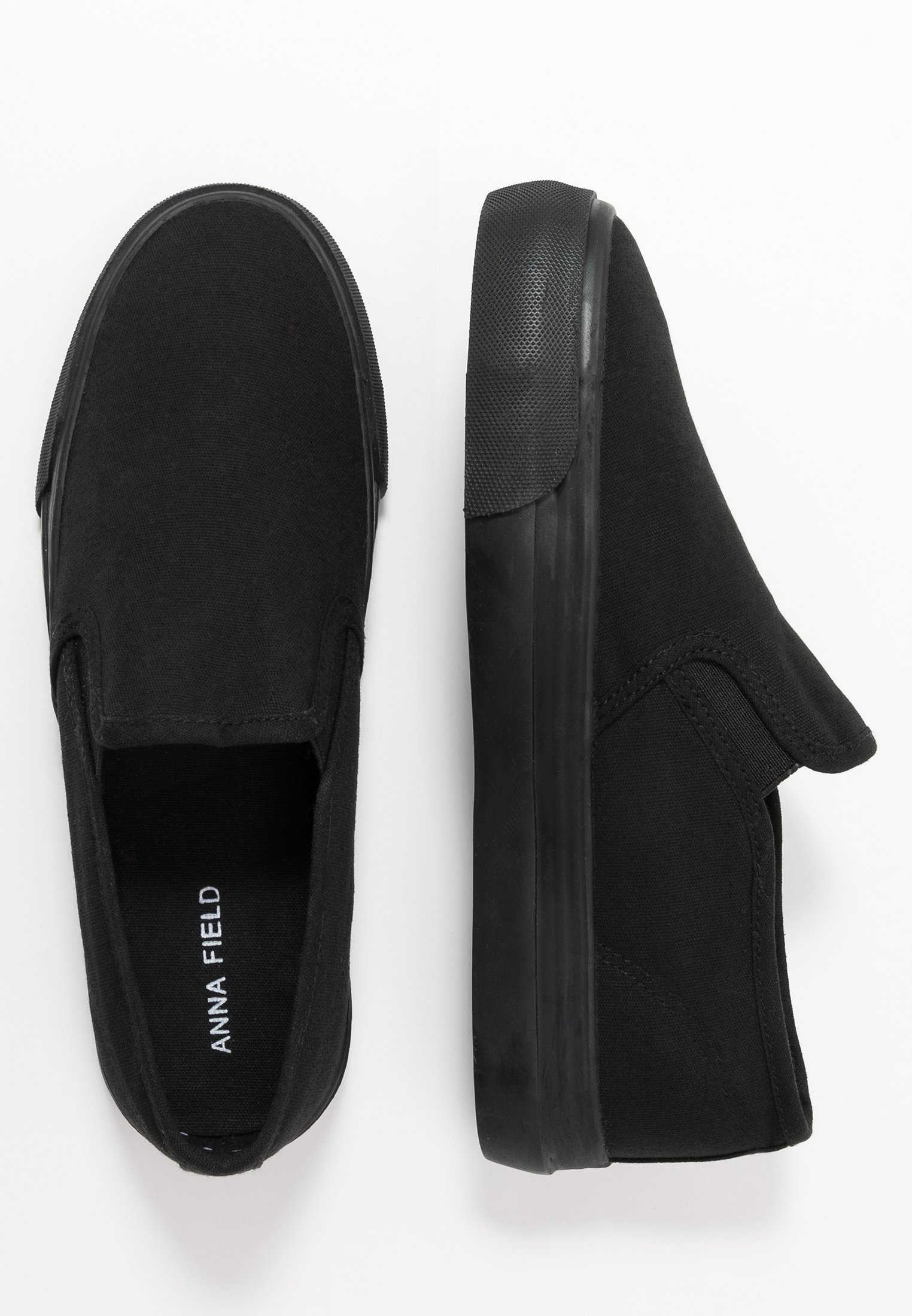 Anna Field Slip-ons – schwarz