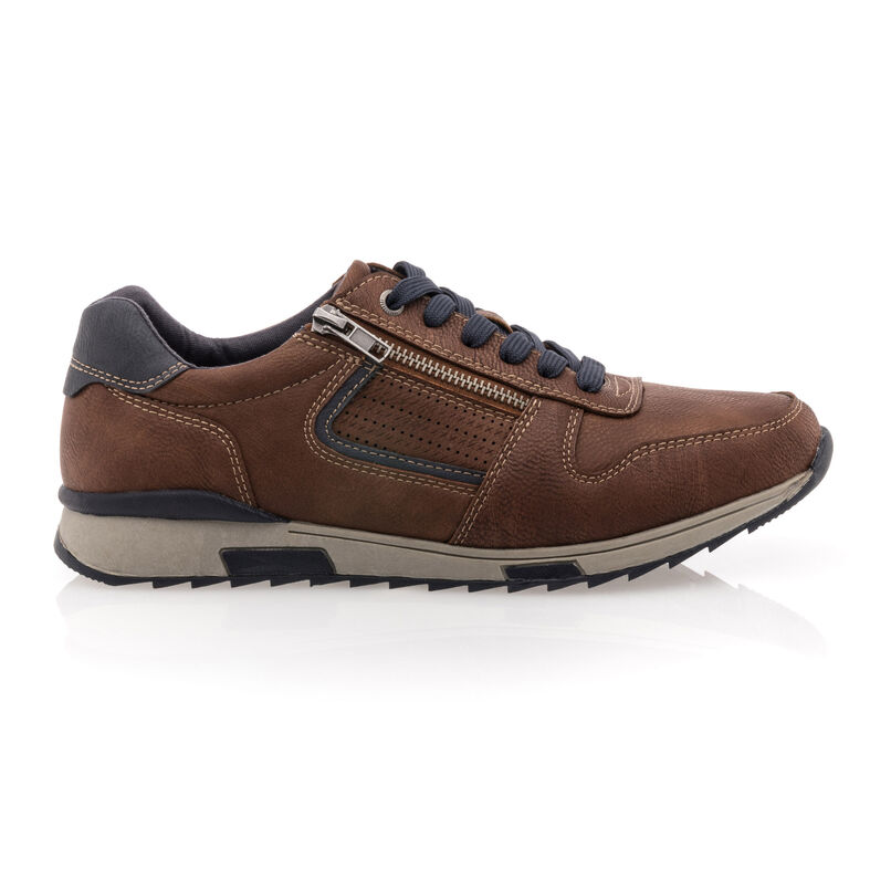 Zapatillas deportivas para hombre color marrón