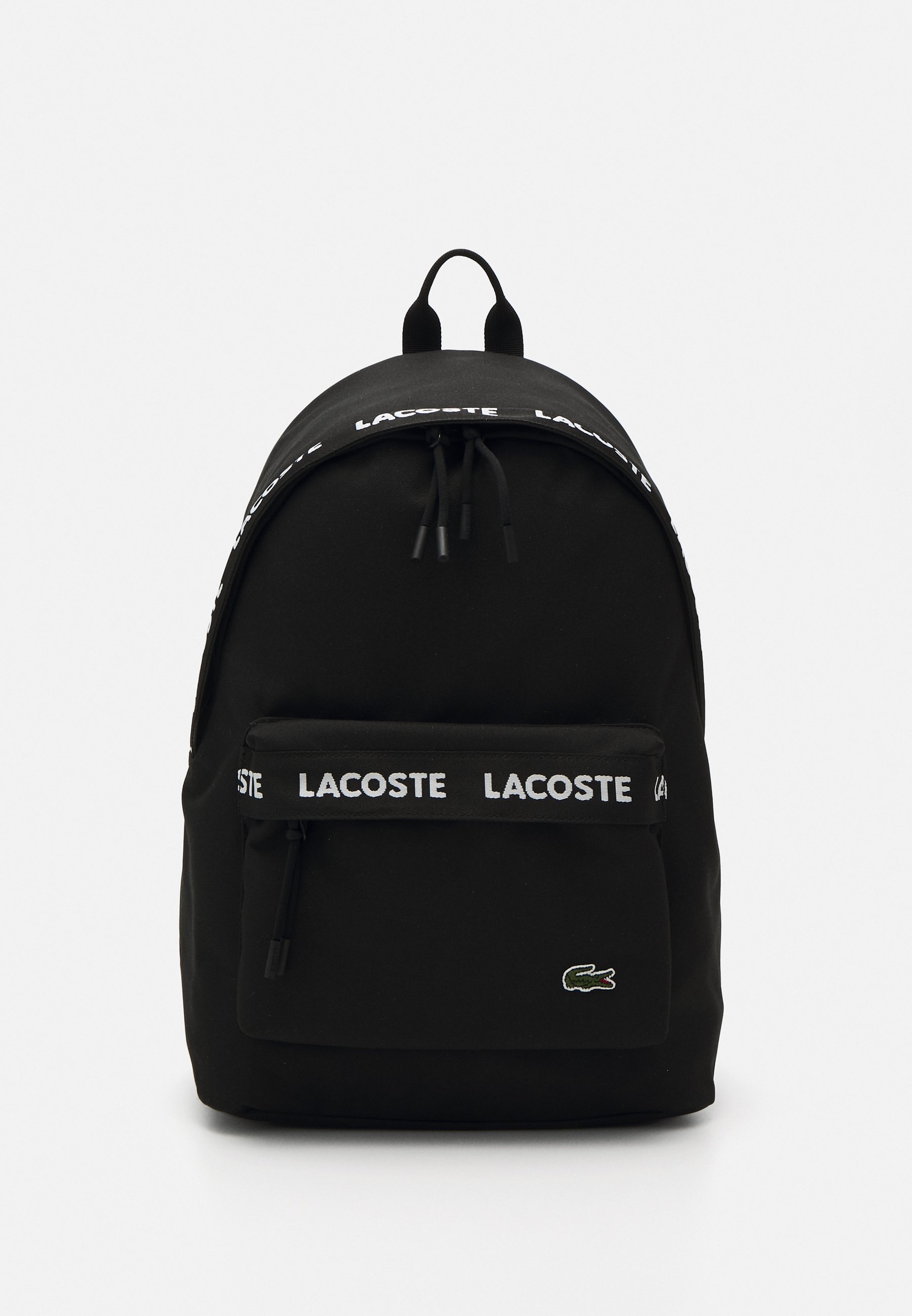 Lacoste UNISEX RUGZAK - Rugzak - tape noir