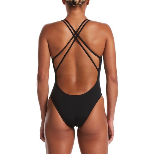 Nike Hydrastrong Solid Spiderback Wettkampf-Badeanzug
