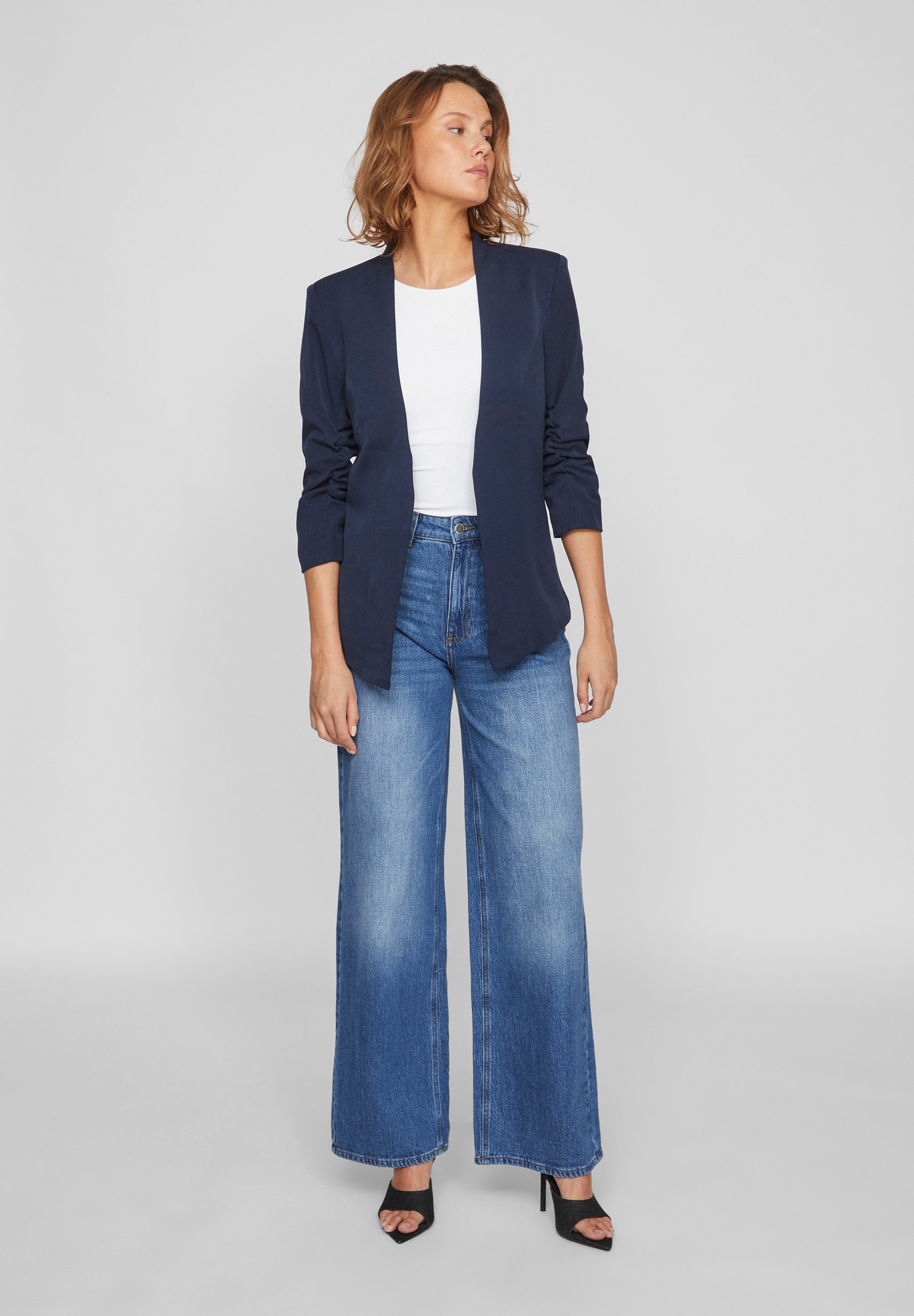 VILA VIHER - Blazer - marineblauw