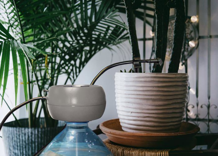 Kit d'arrosage goutte à goutte autonome - Pompe programmable à batterie - Arrosage jusqu'à 10 plantes