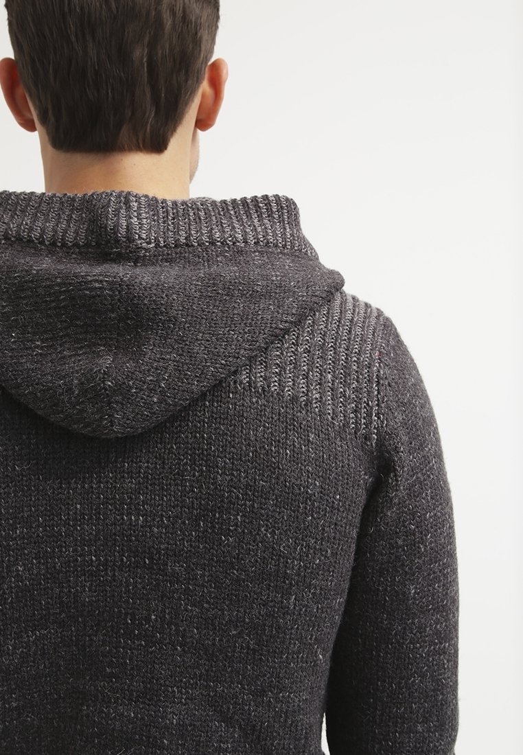 Petrol Industries Cardigan - gemêleerd donkergrijs