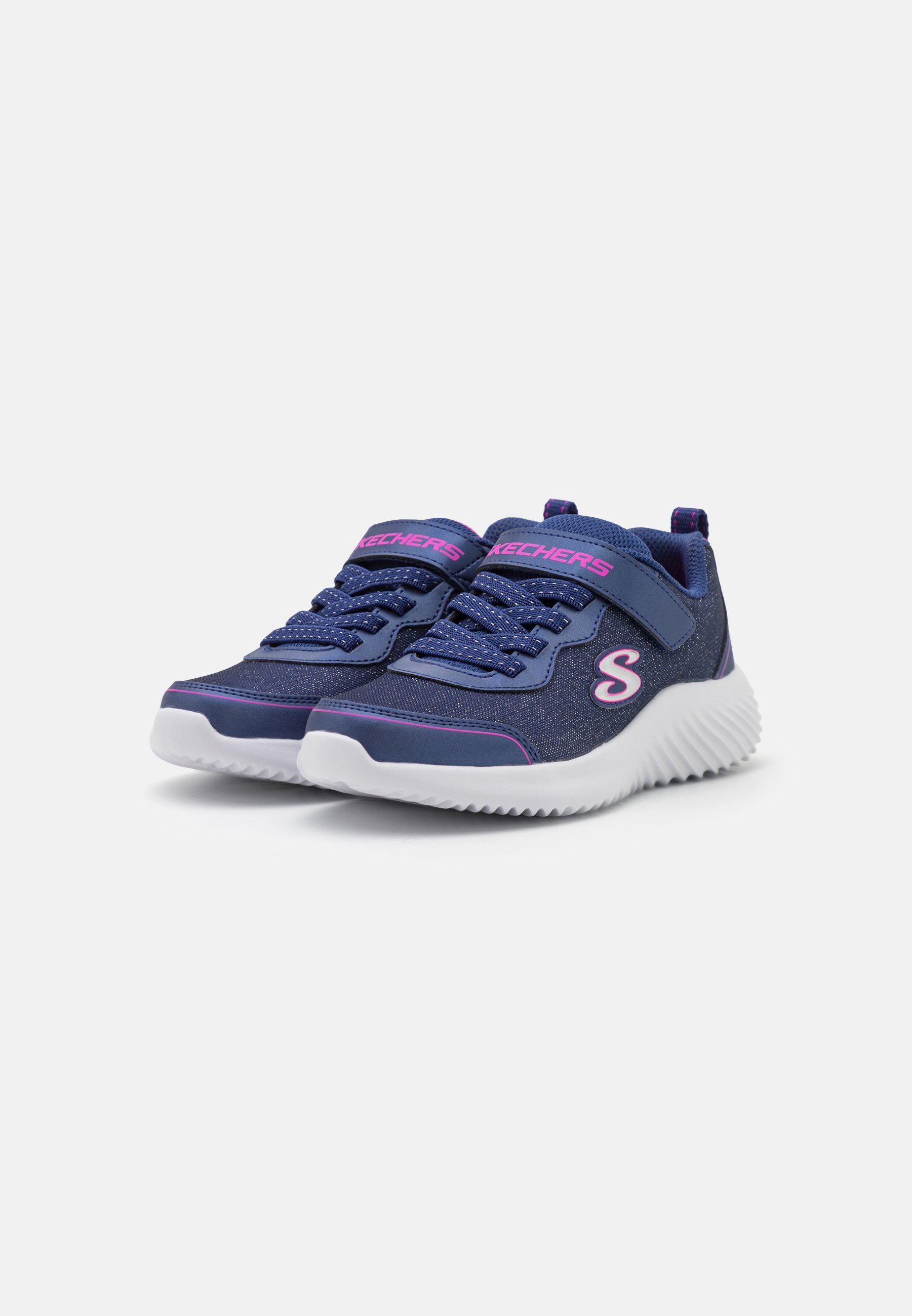 Skechers GORE STRAP SPARKLE - Sneakers - marineblauw