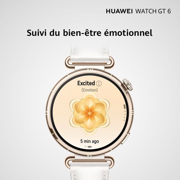 Connected watch - HUAWEI - Watch GT6 - 41 mm - Gold