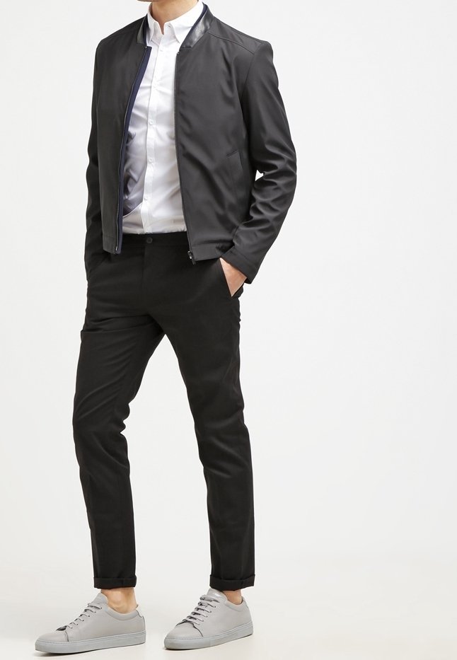 HUGO Chinos - svart