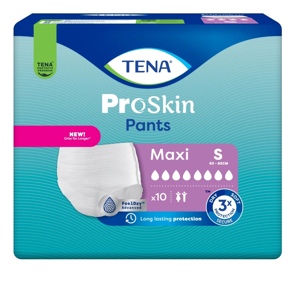 TENA Tena Pants Pann Maxi S 10Pz Incontinencia