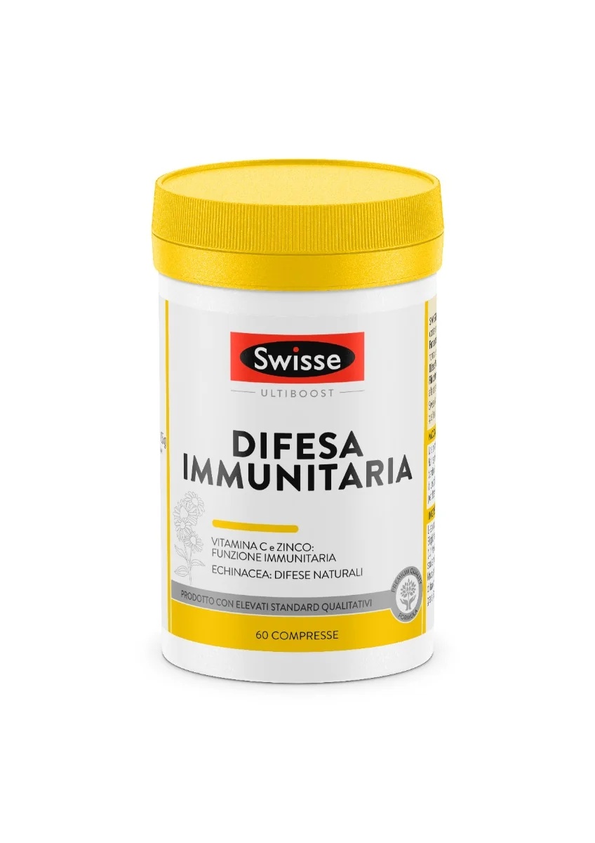 Swisse Immune Defense 60 comprimidos com vitamina C, zinco e equinácea