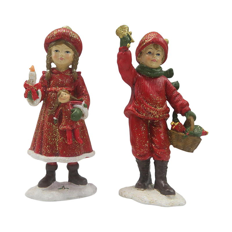 Hjem Julemand børn nostalgi 12,5 cm