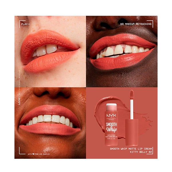 Matný krém na rty Smooth Whip