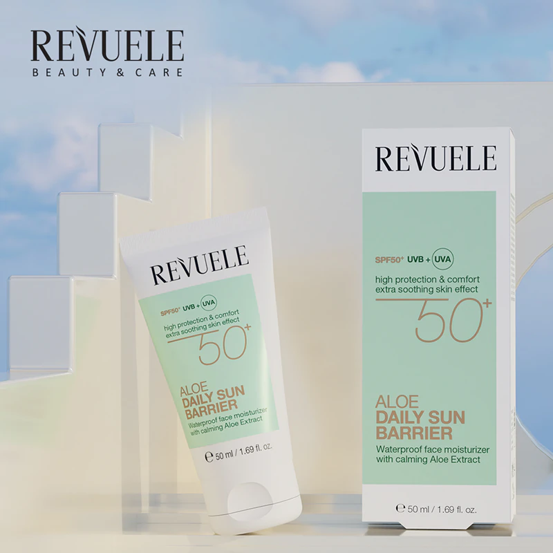 Revuele Aloe Daily Sun Barrier SPF 50+ upokojujúci denný krém SPF 50+
