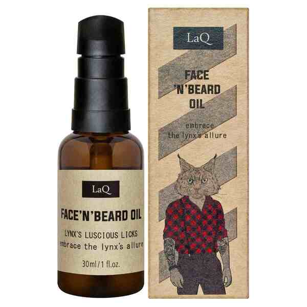 Olio per viso e barba LaQ - LYNX 30ml | Uomo | Superdrug
