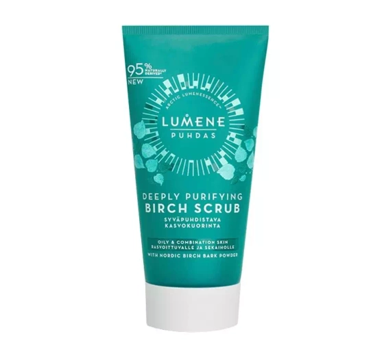 LUMENE PUHDAS  GŁĘBOKO OCZYSZCZAJĄCY PEELING BRZOZOWY 75ML