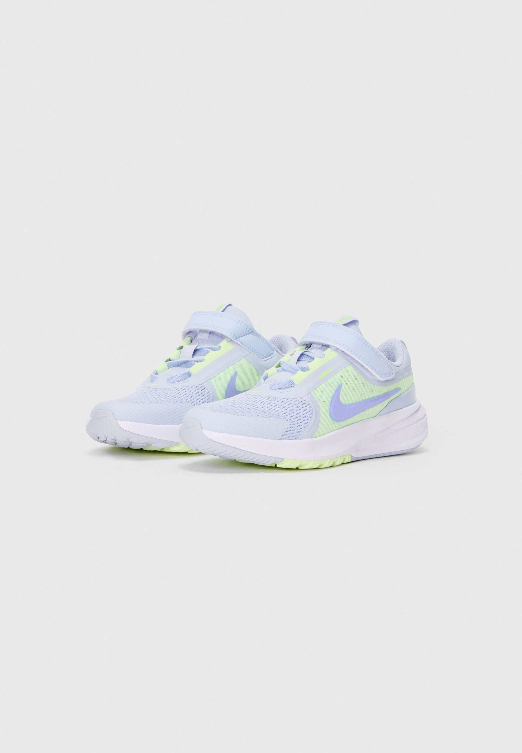 Nike Performance STAR RUNNER 5 UNISEX - Scarpe da corsa su strada - ghost/light thistle/barely volt/football grey