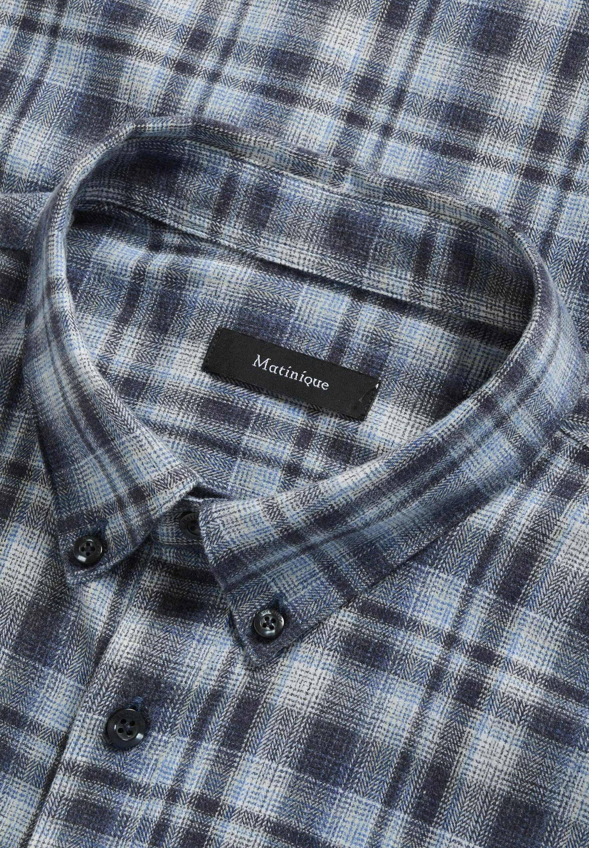 Matinique overhemd - donkerblauw