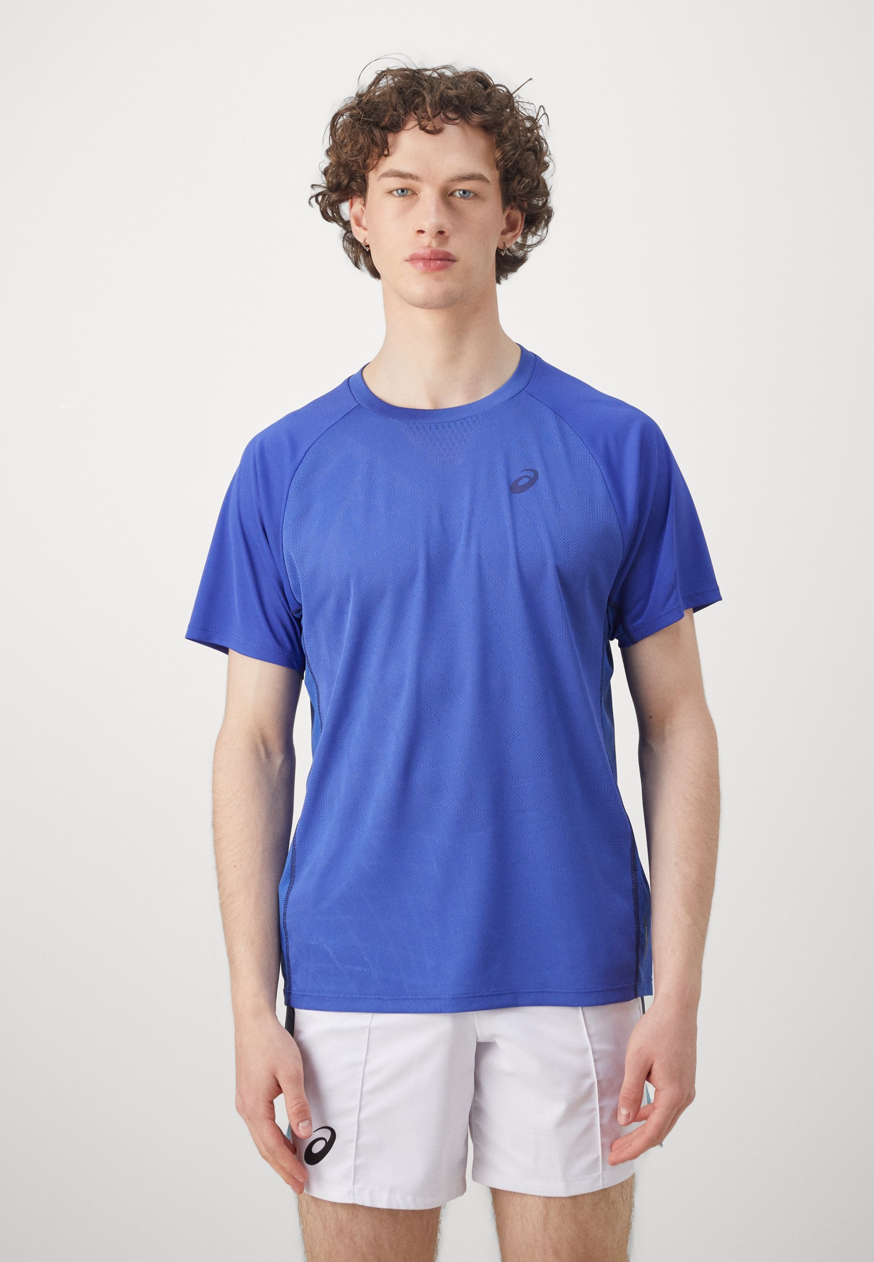 ASICS MATCH - T-shirt sportiva - blu scuro