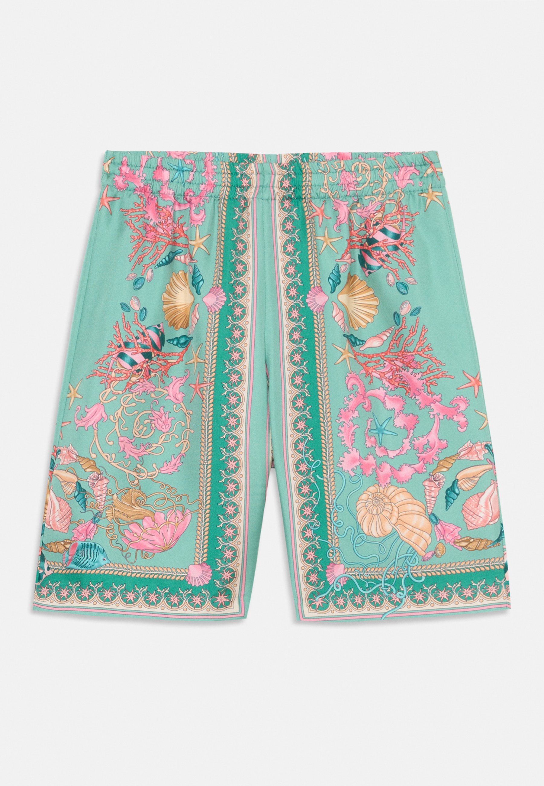 Versace UNDERWATER BAROCCO KIDS UNISEX - Shorts - zeegroen/multicolor