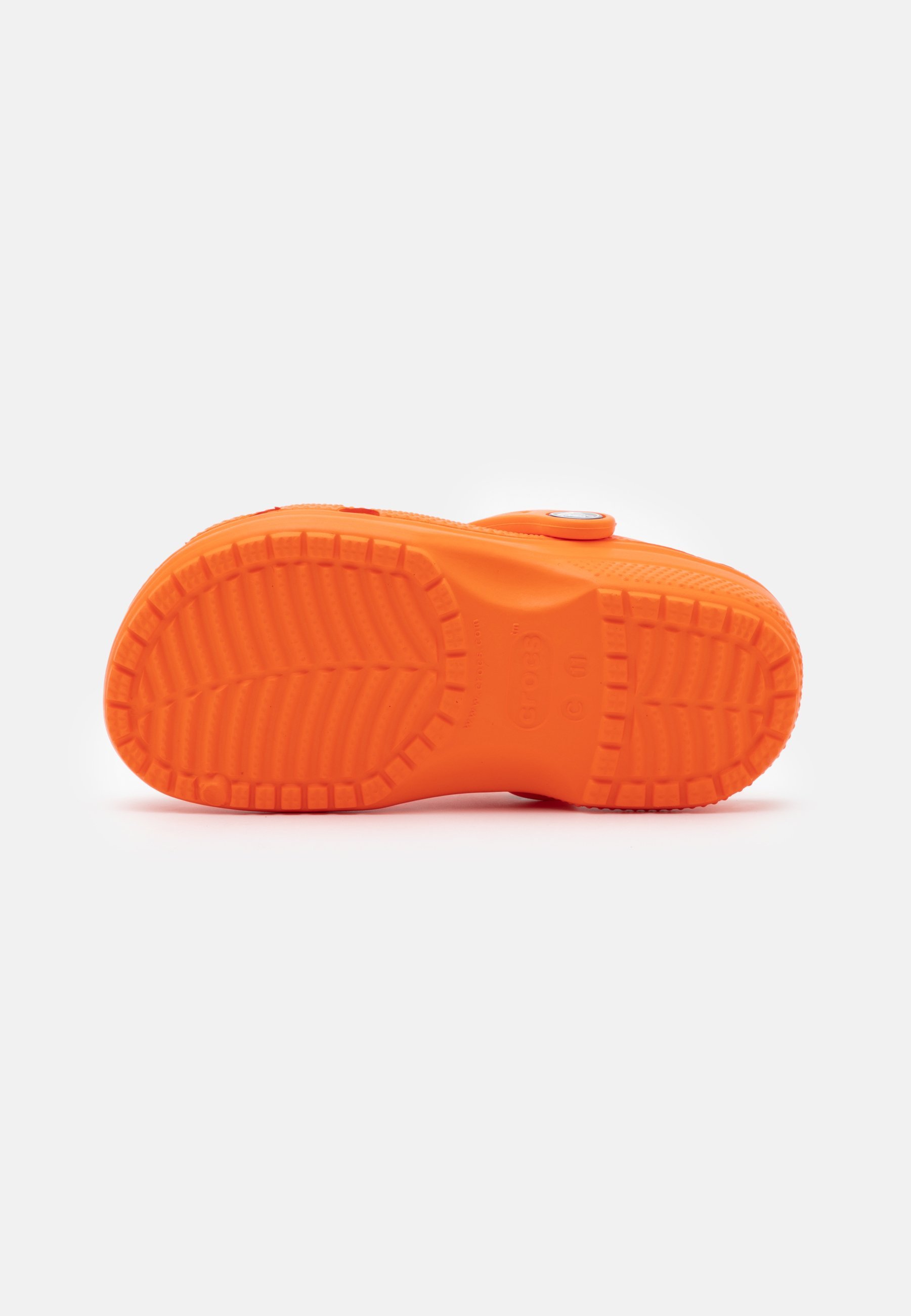 Crocs CLASSIC UNISEX - Klapki - pomarańczowy zing