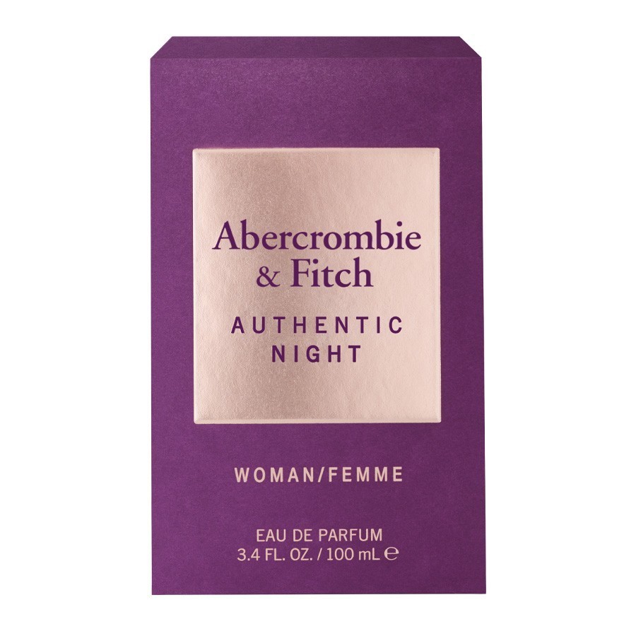 Abercrombie & Fitch Eau de Parfum Authentic Night Eau de Parfum – 30 ml