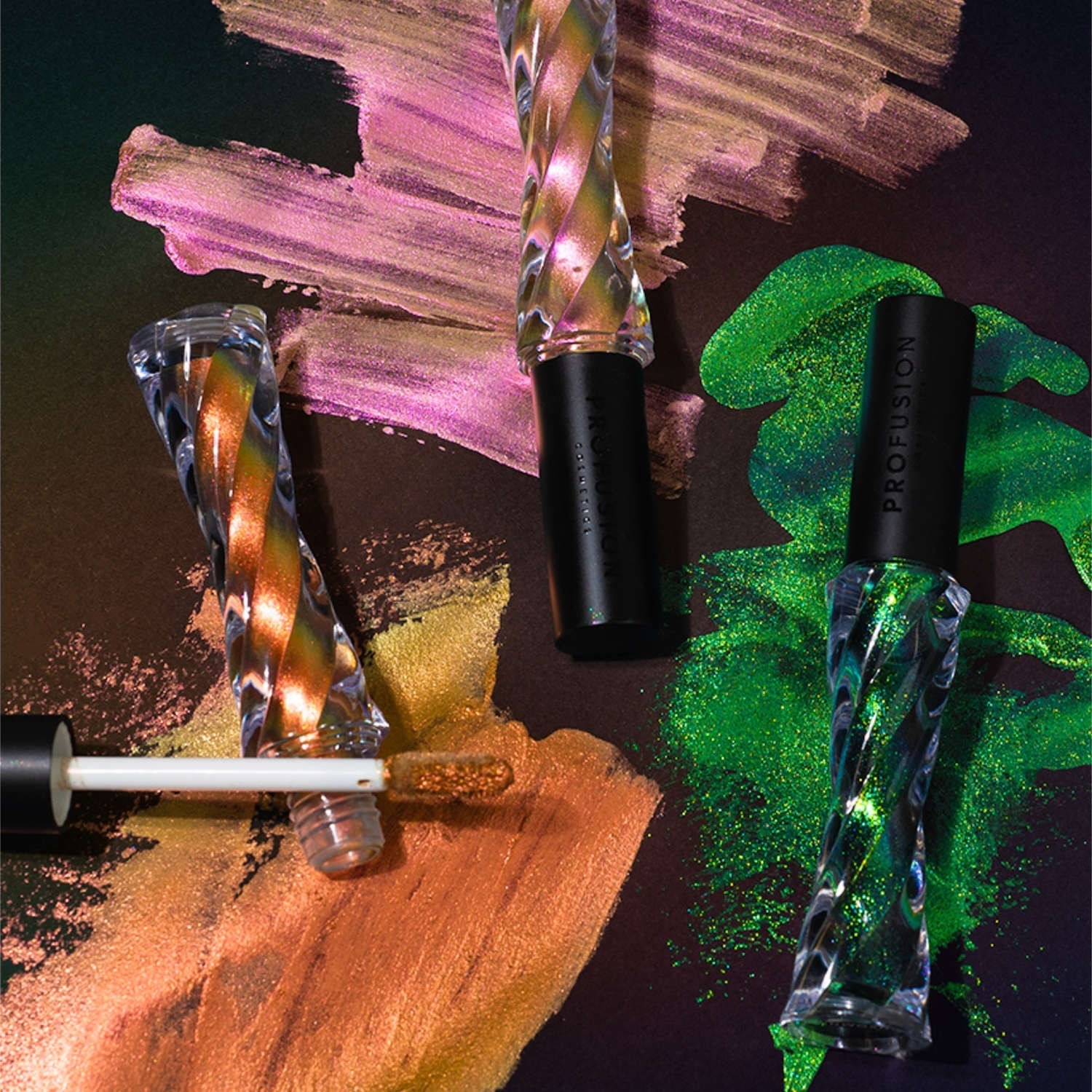 Profusion Prismatic Chrome Ombre à Paupières Liquide