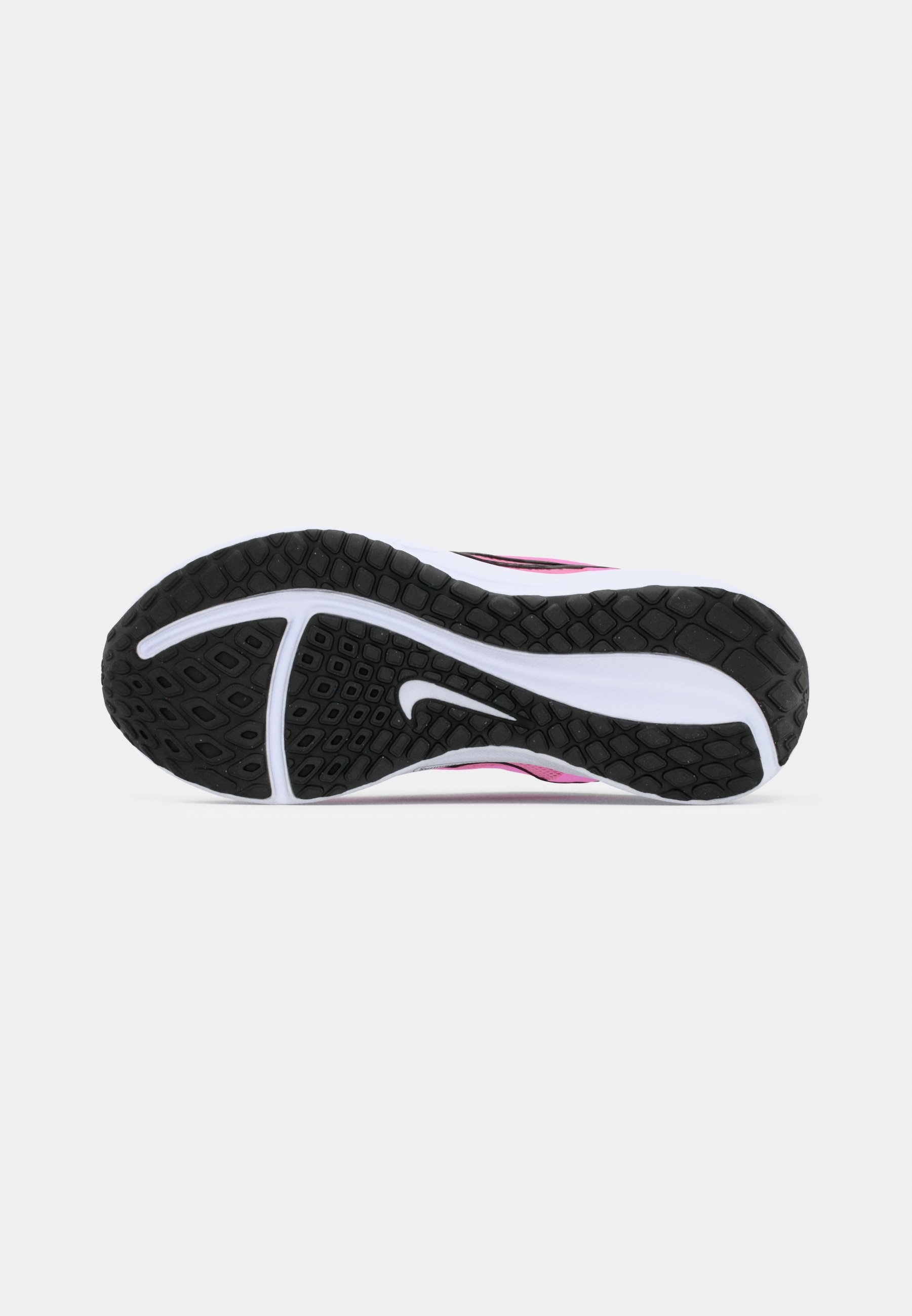 Nike Performance DOWNSHIFTER 13 - Hardloopschoenen voor op de weg - wit/roze/zwart