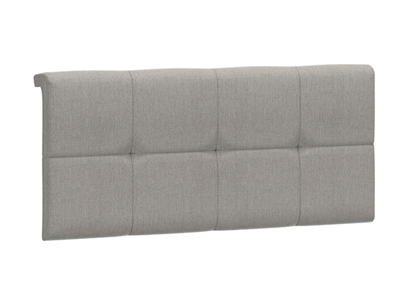 Nakładka tapicerowana do łóżka Tetrix 90 cm szara