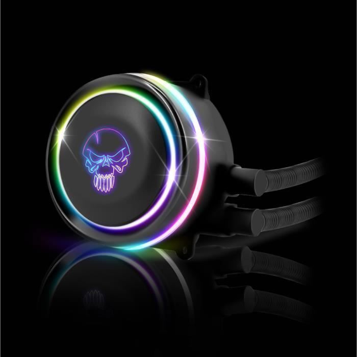 Waterkoelingskit - Spirit Of Gamer - LIQUID FORCE 240 ARGB - 240 mm - Stil - Compatibel met AMD/Intel