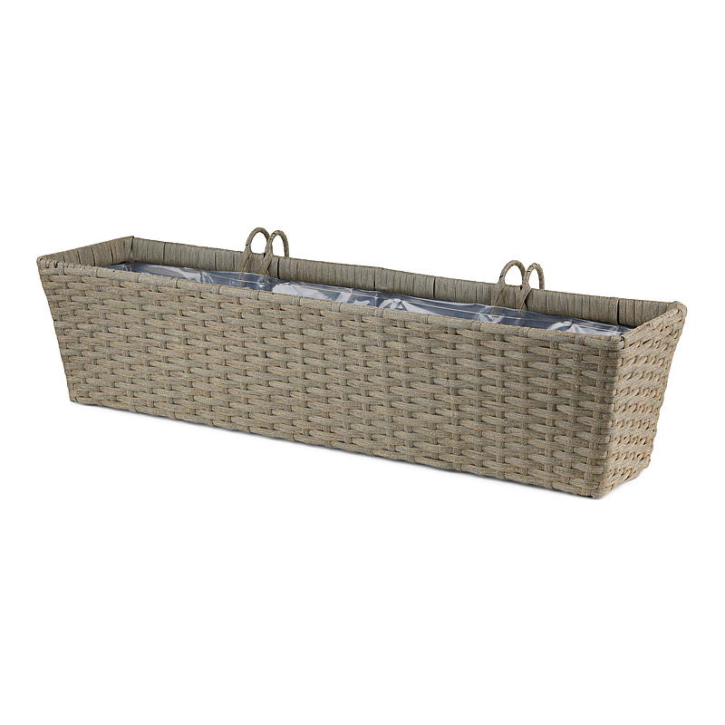 Hjemme balkonkasse 60 cm fletrotting