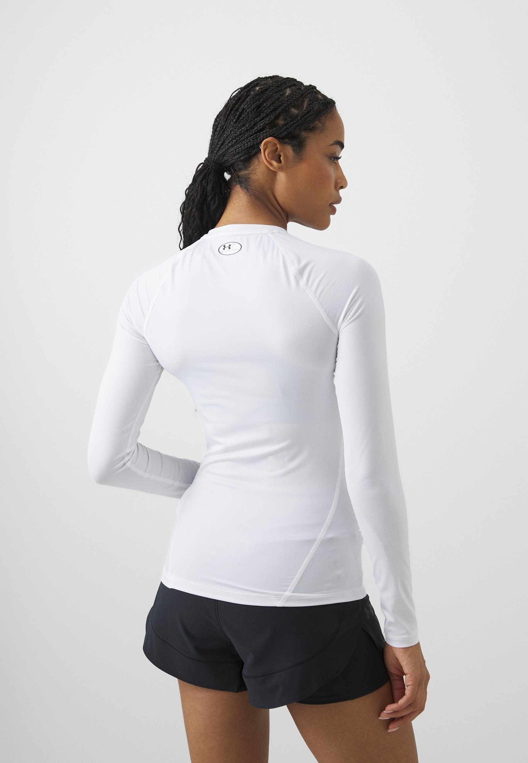 Under Armour AUTHENTICS – Langarmshirt – weiß/schwarz