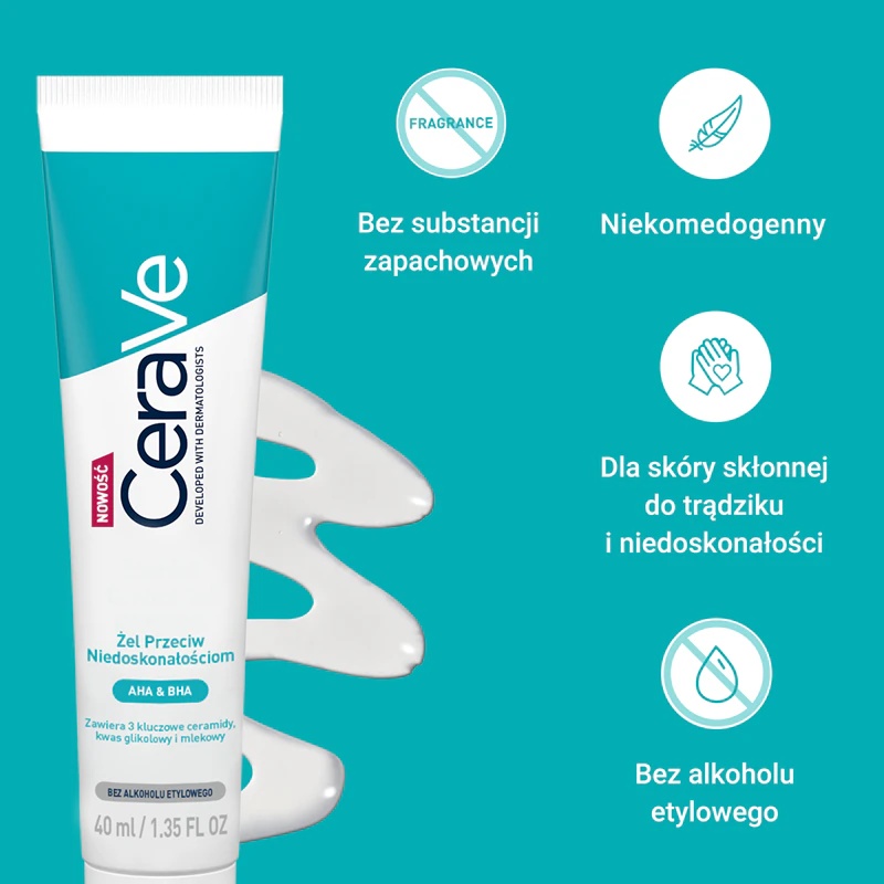 CeraVe Blemish Control Gel lokāls līdzeklis ādas nepilnībām