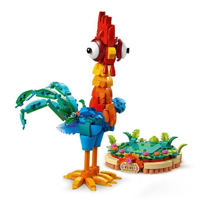 LEGO ǀ Disney Vaiana 2 43272 Heihei - Jouet pour enfant dès 9 ans avec Coq à Construire